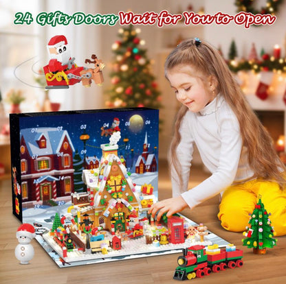 GingermasBuilds™ - 24 Day Christmas GingerBread Building Set