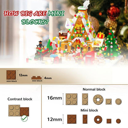 GingermasBuilds™ - 24 Day Christmas GingerBread Building Set